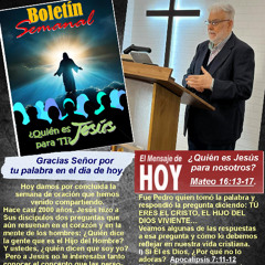 PP303 - Predicación ¿QUIÉN ES JESÚS PARA NOSOTROS?  con Pastor Luis de la Cruz