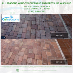 What Is Pressure Washing Used For in Cape Coral, FL? All Seasons Window Cleaning and Pressure Washing Has the Answer