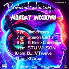 DJ VTWELVE MONDAY MIXDOWN 1 DEC 24