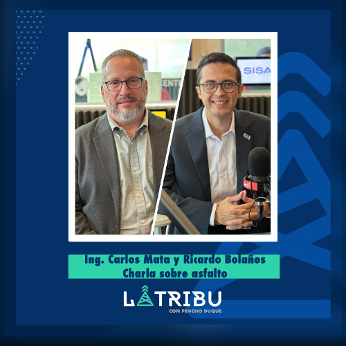 Ing. Carlos Mata y Ricardo Bolaños (Instituto Salvadoreño del Asfalto)