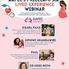 Podcast – A Lived Experience with Preeclampsia - July 2024