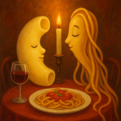 Maccaroni feat sphagetti