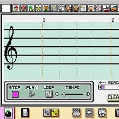 My melody madein mario sequencer