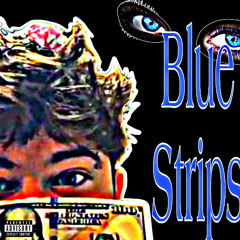blue strips