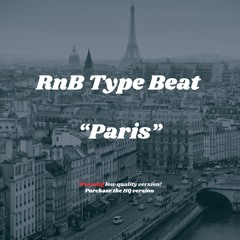 "Paris" | RnB Type Beat (Download HQ version link in description)
