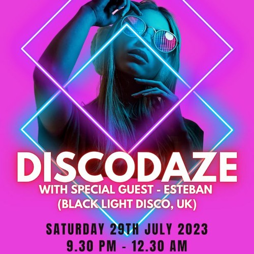 DiscoDaze B2B Black Light Disco - Live @ Itty Bittys, Waterford, 29.07.23