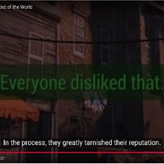 [Everybody disliked that.]