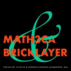 Math3ca B2B Bricklayer for Boudoir x Reset