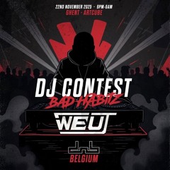 WEUT - DJ CONTEST DNB ALLSTARS BELGIUM (TRACKLIST 🔒)