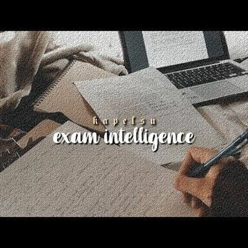 ੈ exam intelligence [listen once subliminal]