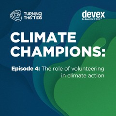 Episode 4: The role of volunteering in climate action with Napoleone Drose