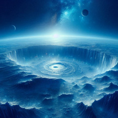 Frozen crater