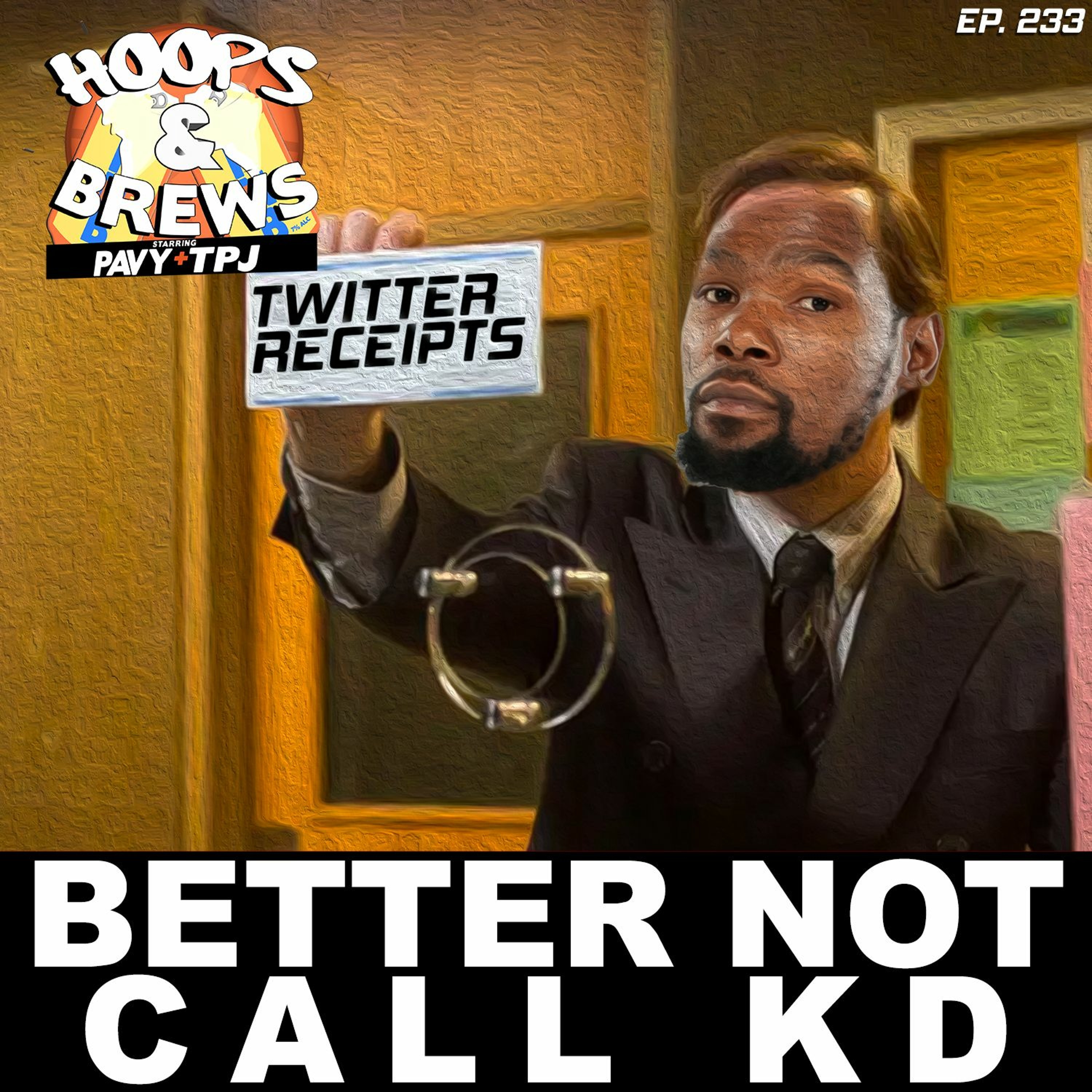 #HoopsNBrews Ep. 233: "Better Not Call KD" (feat. Glasses Malone & Lexie Brown) episode artwork