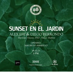 Sunset en el Jardin _ Diciembre 2021 / El Pinar