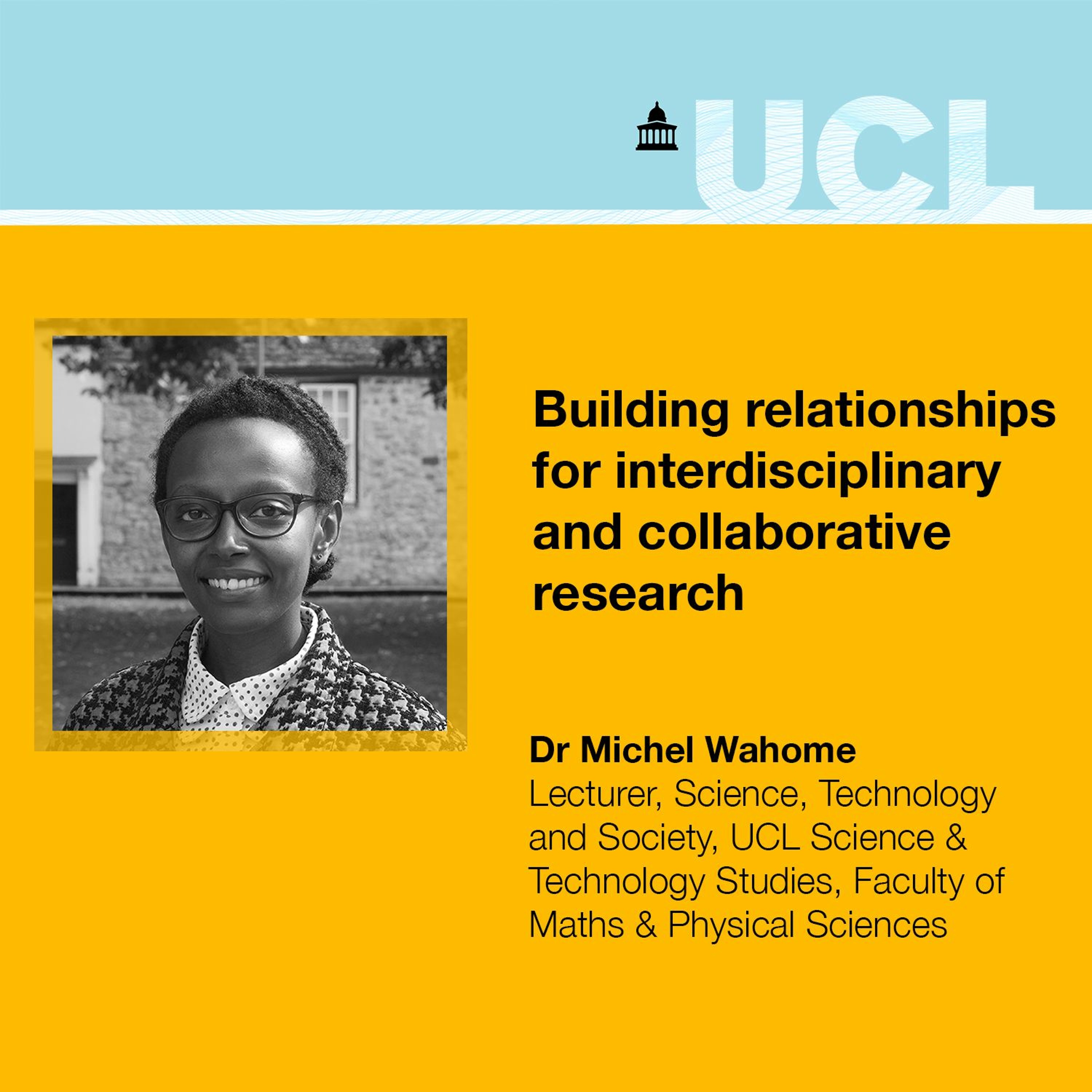 S1 E2 Building relationships for interdisciplinary and collaborative research