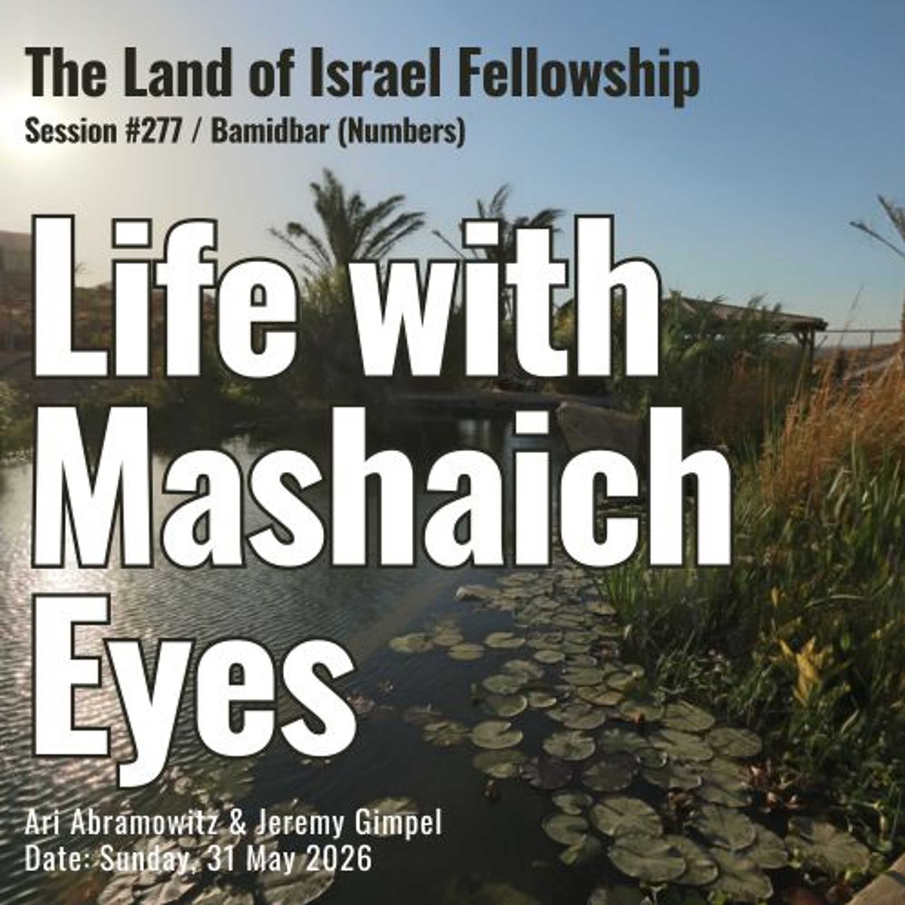 Life with Mashaich Eyes (Beha'alotcha) | Land of Israel Fellowship