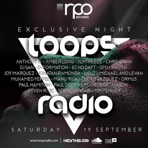 RICK PIER ONEIL - RPO Records Presents - Loops Radio Part 1