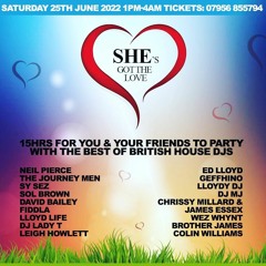 SHE @ Love Mix 2022 Ed Lloyd