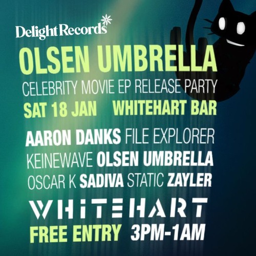 Delight Records Release Party - Olsen Umbrella Headliner DJ Set