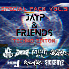 JayP & Friends Mashup Pack vol.3 TECHNO EDITION (Pitch+1 Due to Copyright)