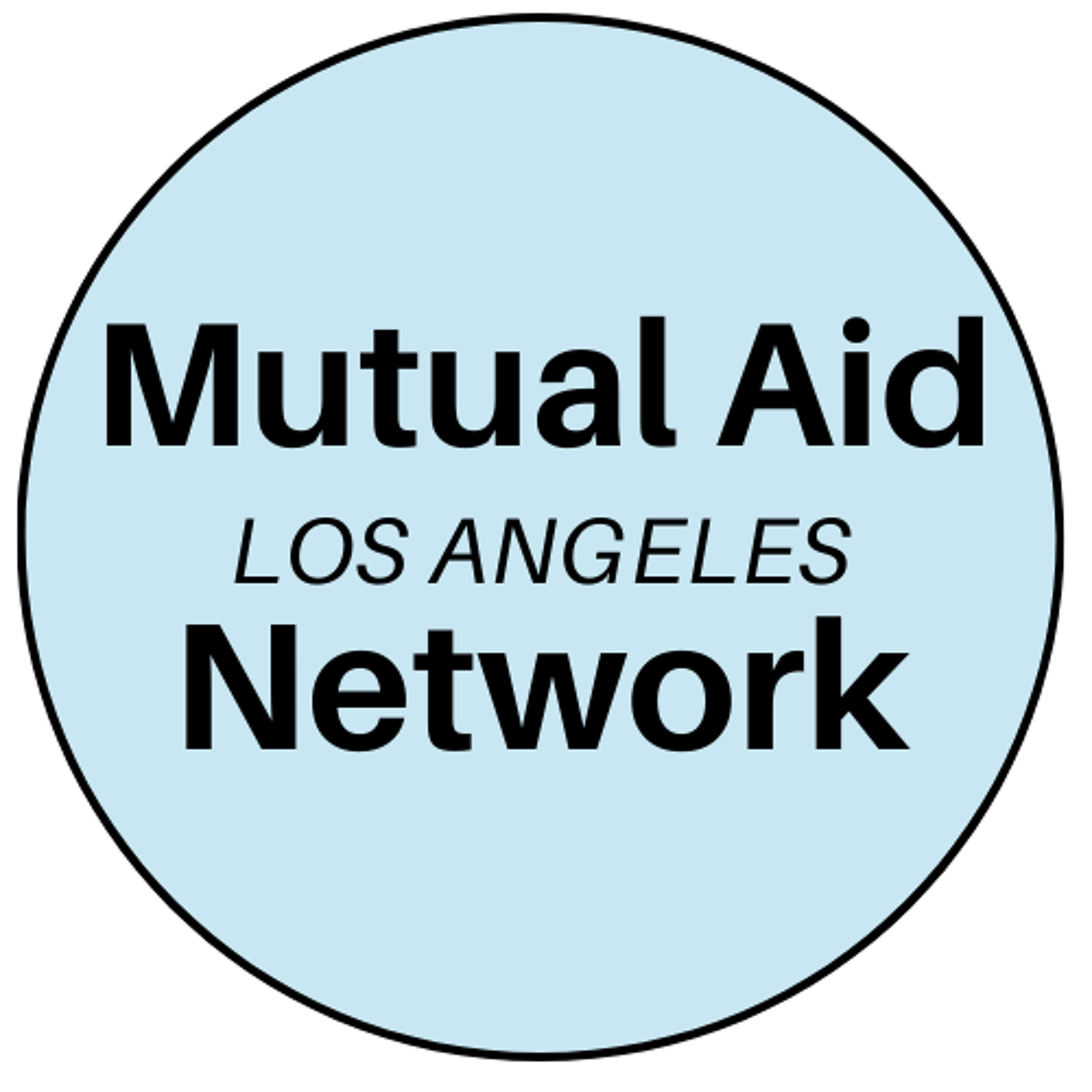 Mutual Aid LA Network Dispatch