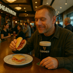 Bacon Butty and a Guiness