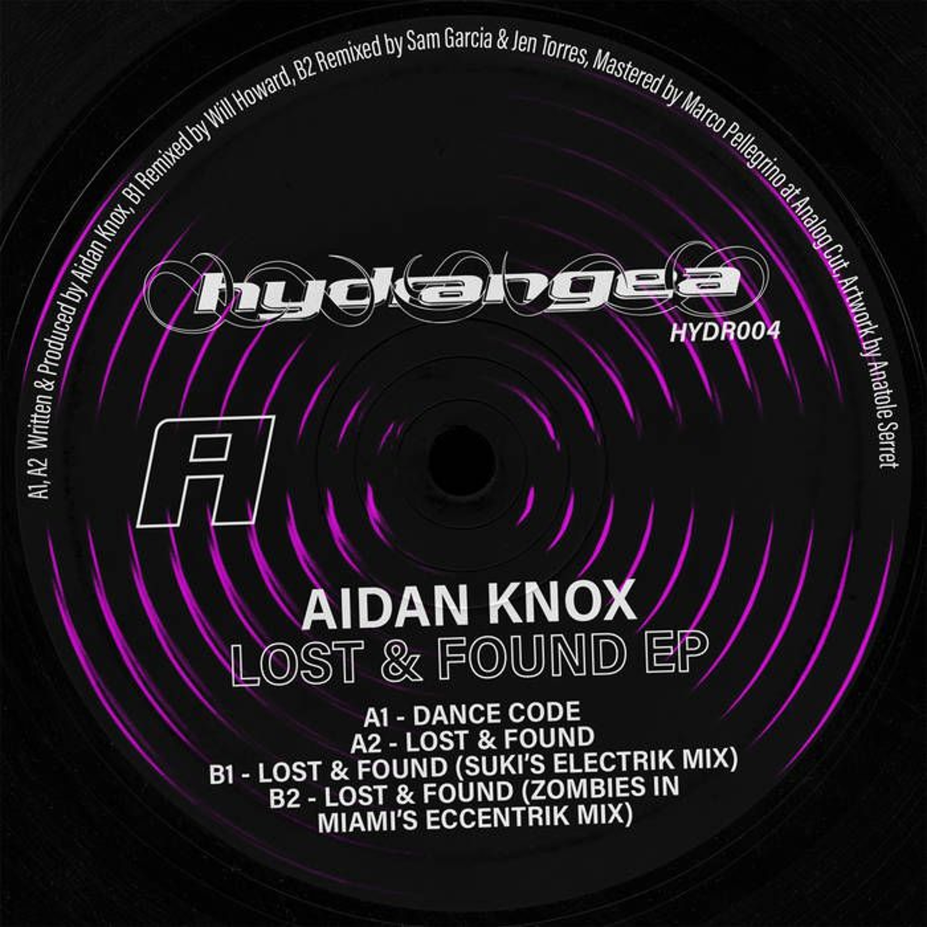 PREMIERE : Aidan Knox - Dance Code
