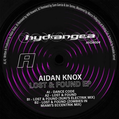 PREMIERE : Aidan Knox - Dance Code