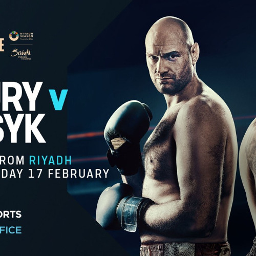 Fury usyk live channel