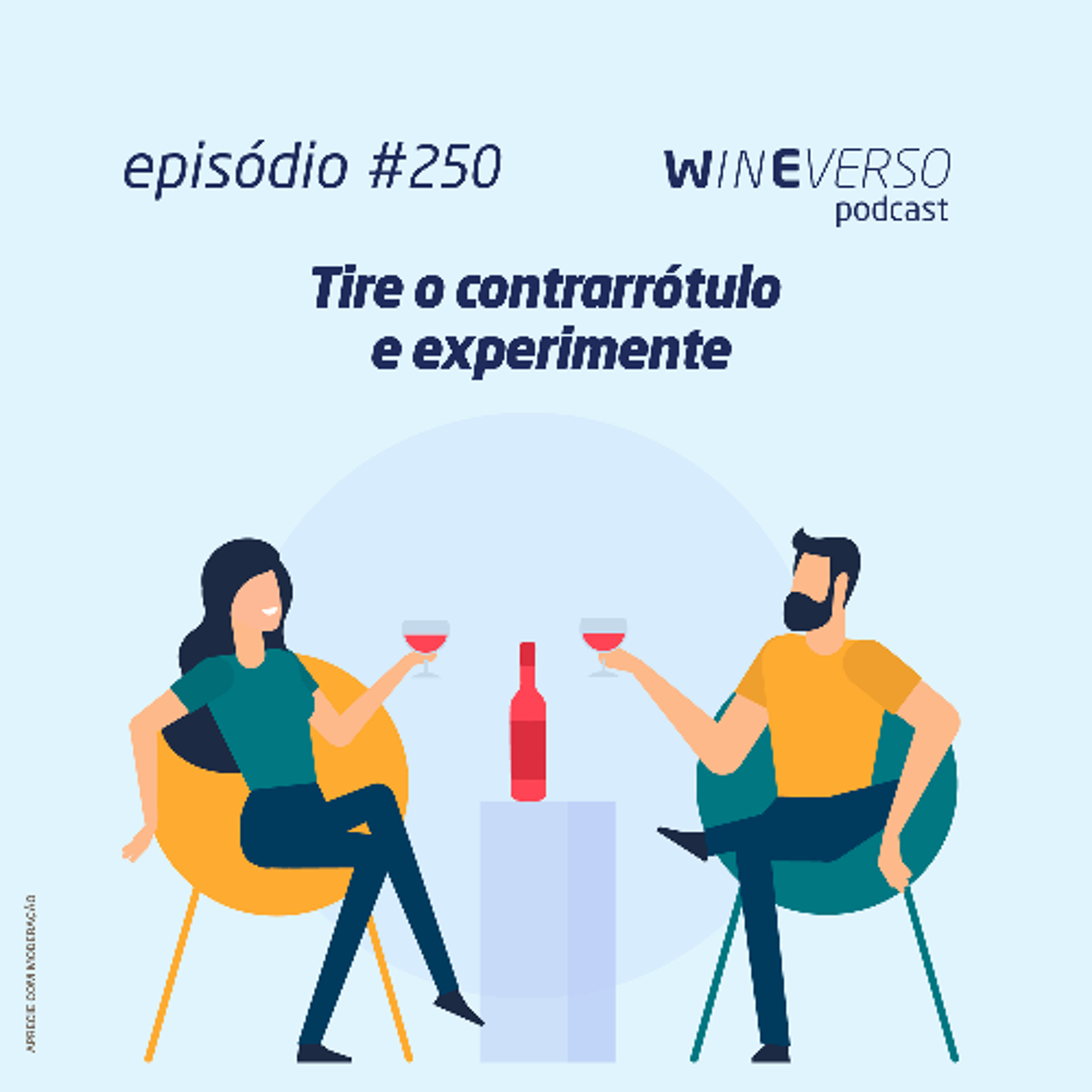 Tire o contrarrótulo e experimente