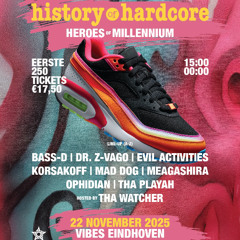 HISTORY OF HARDCORE 2025 - MILLENIUM WARMING UP MIX