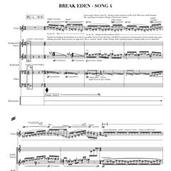 Clemens Gadenstätter/Lisa Spalt (Text): Break Eden – Song 4