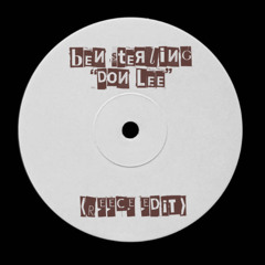 FREE DL: Ben Sterling- Don Lee (REECE Edit)