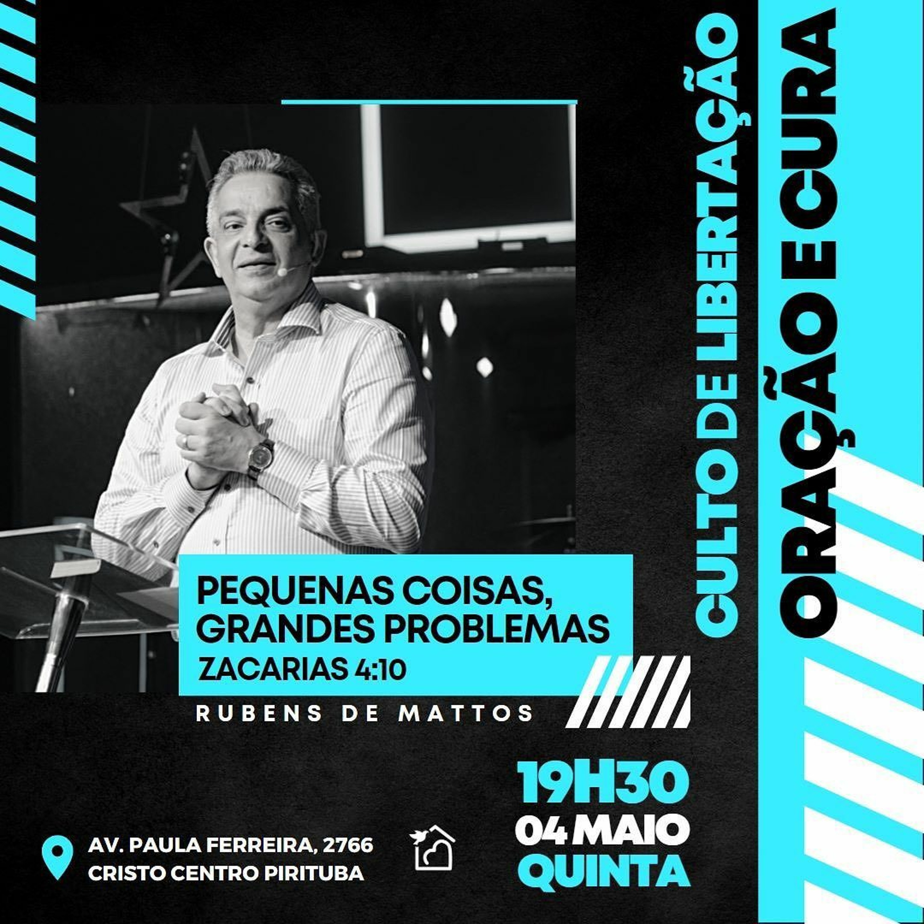 Pequenas Coisas, Grandes Problemas - Apóstolo Rubens De Mattos  04/05/2023 episode artwork