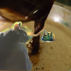 when you're using caffeine to squash your nicotine craves