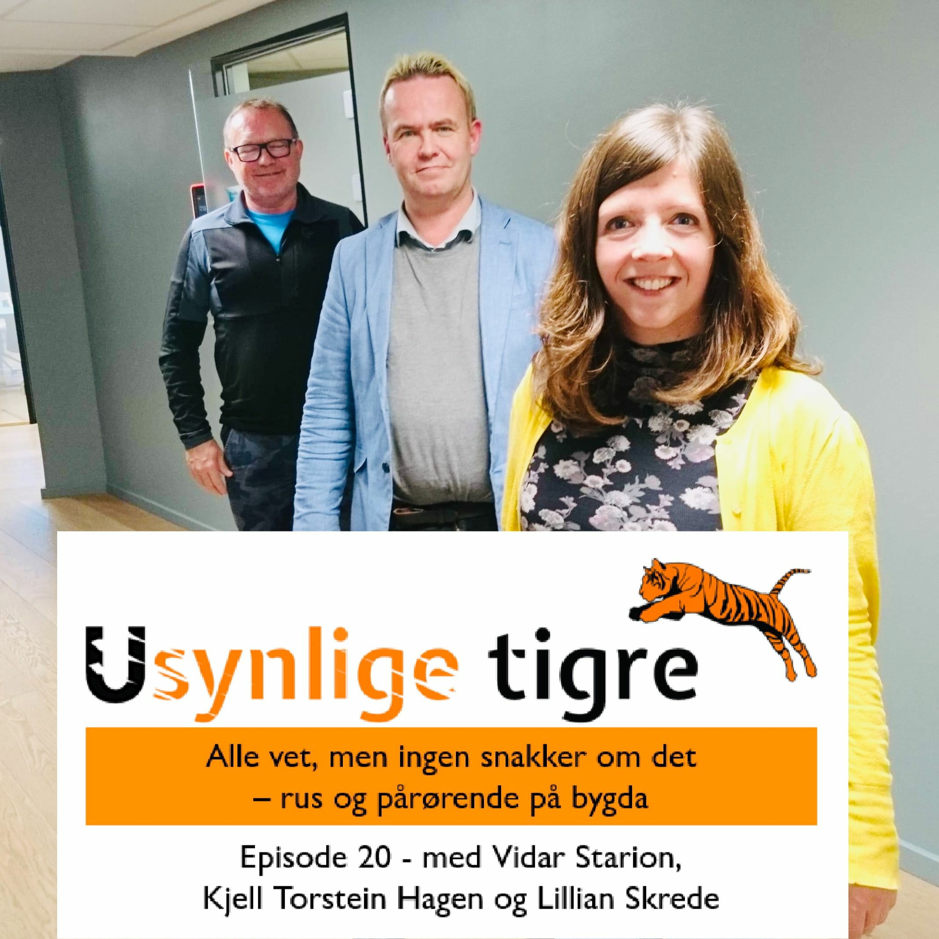 Usynlige tigre-podden