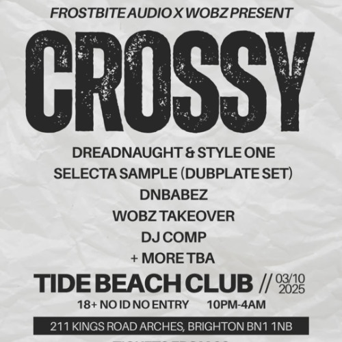 FROSTBITE AUDIO X WOBZ PRESENTS CROSSY MIKEY D DJ COMP ENTRY