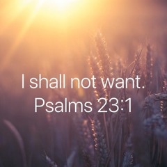 Psalm 23 (I Shall Not Want) (Co-Write)
