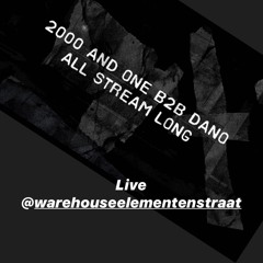 Legendary Lane Warehouse Elementenstraat in Quarantine - LIVE 2000 and One B2B DJ Dano