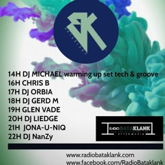 MIKE BTK @ radioBATAKLANK 14-02-2021 warming up 1st hour techhouse groove 2nd hour techno