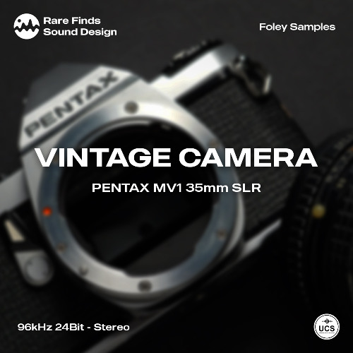 Pentax MV1 35mm SLR Camera Sound Effects Demo