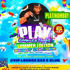 PLAY GAMES NIGHT SUMMER EDITION | 05/07/24 | LIVE AUDIO @DJ PLATINUM BOY Hosted By @SHAKKSDAHOST