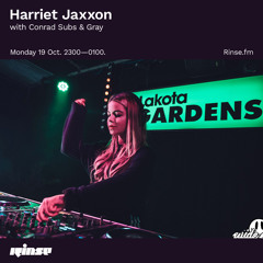 Harriet Jaxxon with Conrad Subs & Gray - 19 October 2020