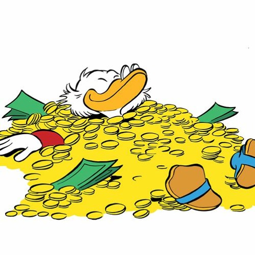 Картинка скрудж макдак купается в золоте