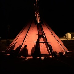 Thunder Dreamer Benton singing - Baige T drumming