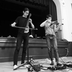 Jason & Dan improv performance [violin / cello / vocals / looper]