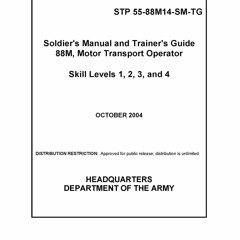 Epub STP 55-88M14-SM-TG Soldier's Manual and Trainer's Guide 88M, Motor Transport
