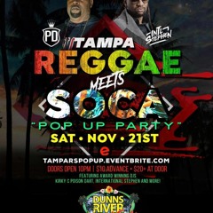 "REGGAE meets SOCA" @DUNNS RIVER ISLAND CAFE 11-21-20
