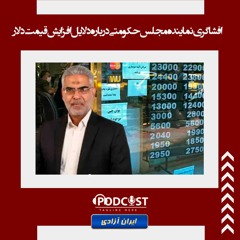 افشاگری نماینده مجلس حکومتی درباره دلایل افزایش قیمت دلار