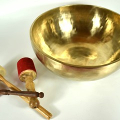 Klangschale / Fußklangschale - 6400 Gr. 41 Cm
